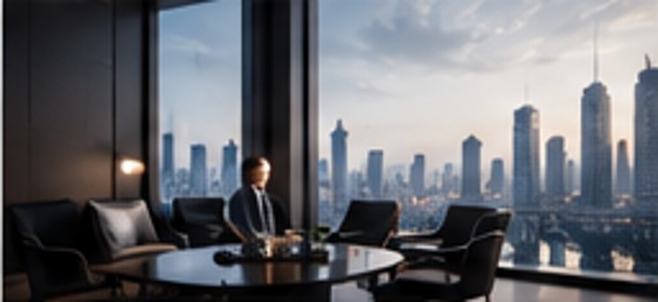 Professional corporate meeting room